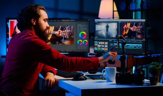 Unlock Your Business Potential with Professional Video Editing and YouTube Channel Creation by The King Working